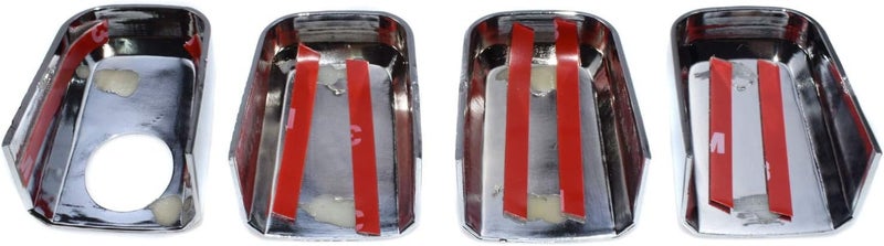 Yurefax مجموعة أغطية مقبض الباب الكروم من يوريفكس لسيارة شيفروليه كروز - Image 5