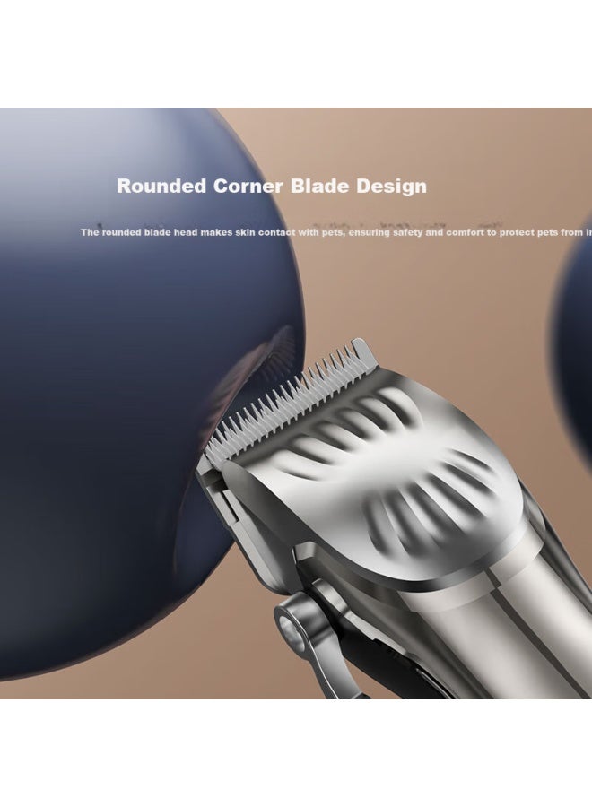 Qiman Pet Hair Clipper, Dog Electric Trimmer, Grooming Tool, Hair Shaver, Pet Beauty Styling, Cat Hair Clipper, Qm200B - Image 2