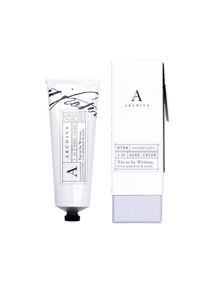Archive Yet To Be Written Hydrating Hand Cream For Women & Men Natural Ingredients Moisturizing Lotion For Dry Hands 4 Oz - Image 2