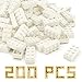 RWDTER 200 Pieces Classic Building Brick 2x4 Creative Building Toy DIY Suitable for Boys Girls and Teenagers Aged 6 Compatible with Lego 3001 Bulk Block Set White - Image 2