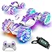 AEROQUEST Gesture Sensing RC Stunt Car 4WD HandControlled 24GHz Remote Control Drift Cars for Boys Girls Age 6812 AllTerrain OffRoad Twist Toy Cars with Lights Music for Birthday GiftsPurple - Image 2