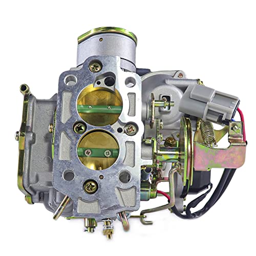 liriuda Car Carburetor for Nissan 720 Pickup 2.4L Z24 Engine, for 1983-1986 Pathfinder and 1994-2004 Pickup - Automatic Choke, Replace OE:16010-21G61, 1601021G61 - Image 2