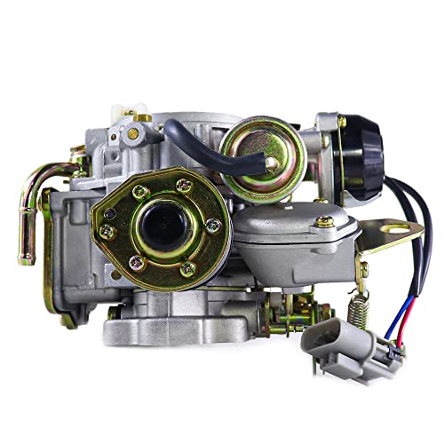 liriuda Car Carburetor for Nissan 720 Pickup 2.4L Z24 Engine, for 1983-1986 Pathfinder and 1994-2004 Pickup - Automatic Choke, Replace OE:16010-21G61, 1601021G61 - Image 5
