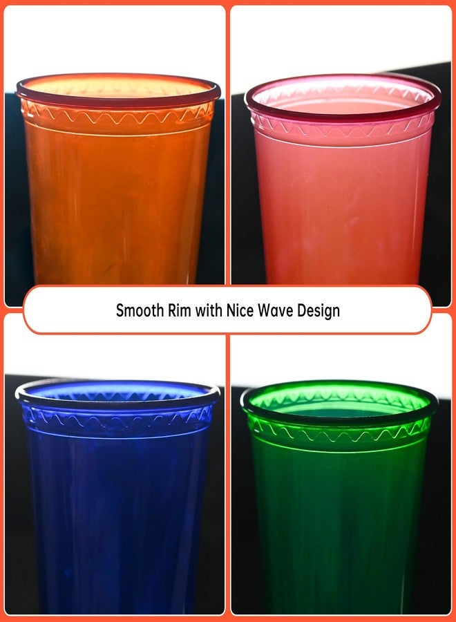 EcoDispose 12 oz Kids Cups, 20 Count Plastic Spill Proof Party Cups, BPA-Free, Assorted 4 Colors for Party, Picnic,Travel & Home Use (20 Pack) - Image 4