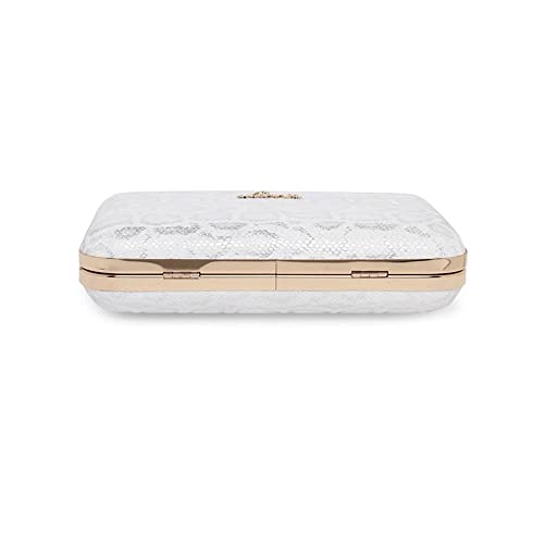 Lavie Women's Blink Framed Clutch Silver Ladies Purse Handbag - Image 4