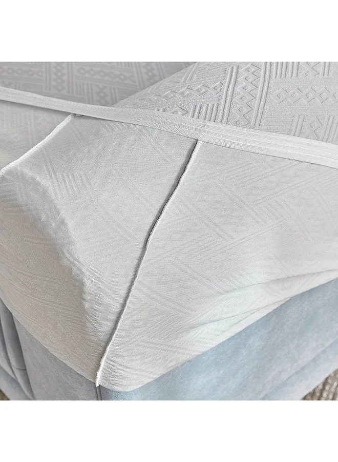 Home Box Comfino Single Seater Knitted Jacquard Sofa Cover 75 x 115 cm