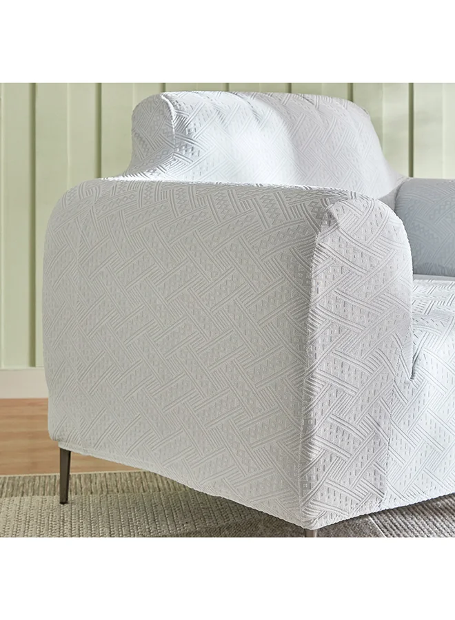 Home Box Comfino Single Seater Knitted Jacquard Sofa Cover 75 x 115 cm