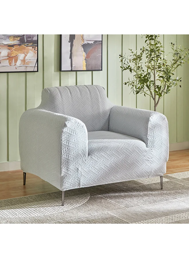 Home Box Comfino Single Seater Knitted Jacquard Sofa Cover 75 x 115 cm