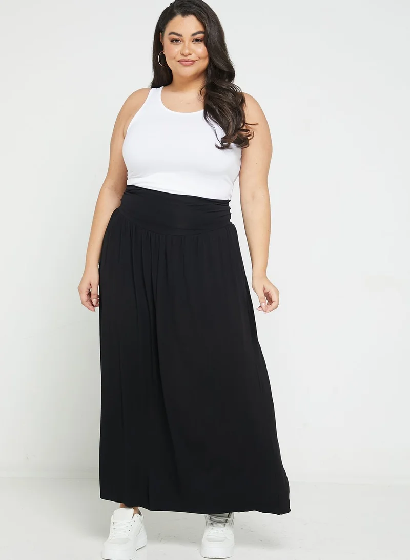 Ginger Plus Essential Maxi Skirt