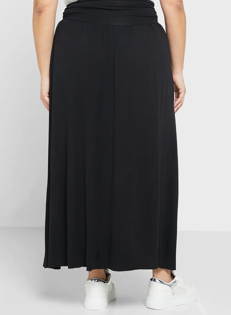 Ginger Plus Essential Maxi Skirt