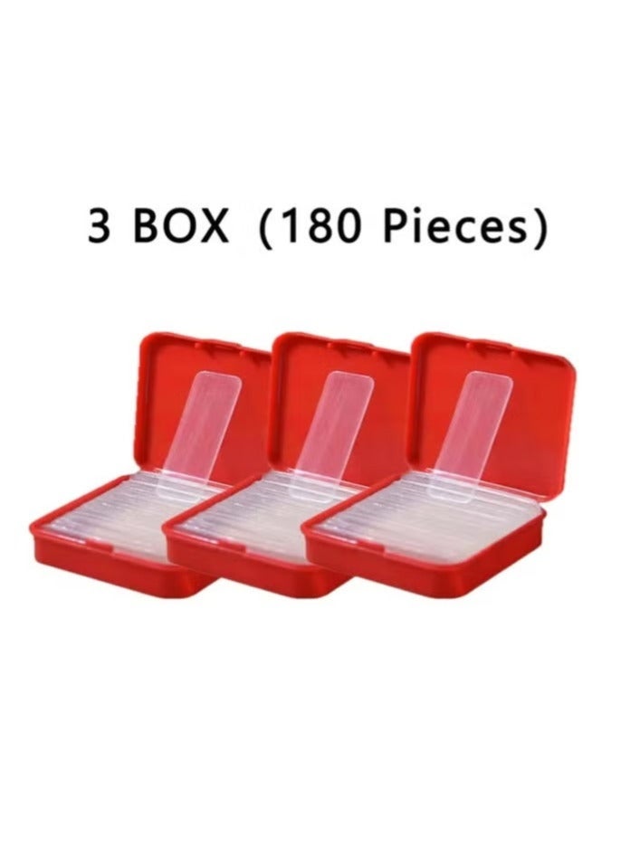 180 PCS Strong Transparent Nano Double-Sided Tape, Reusable & Washable Adhesive Pads, Seamless Waterproof Sticky Wall Stickers for Home, Kitchen, Bathroom, Carpets - Image 1