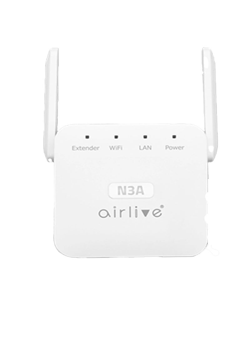 إيرليف موسع لاسلكي N300 بتردد 2.4 جيجا هرتز مع هوائي خارجي - N3A - Image 4