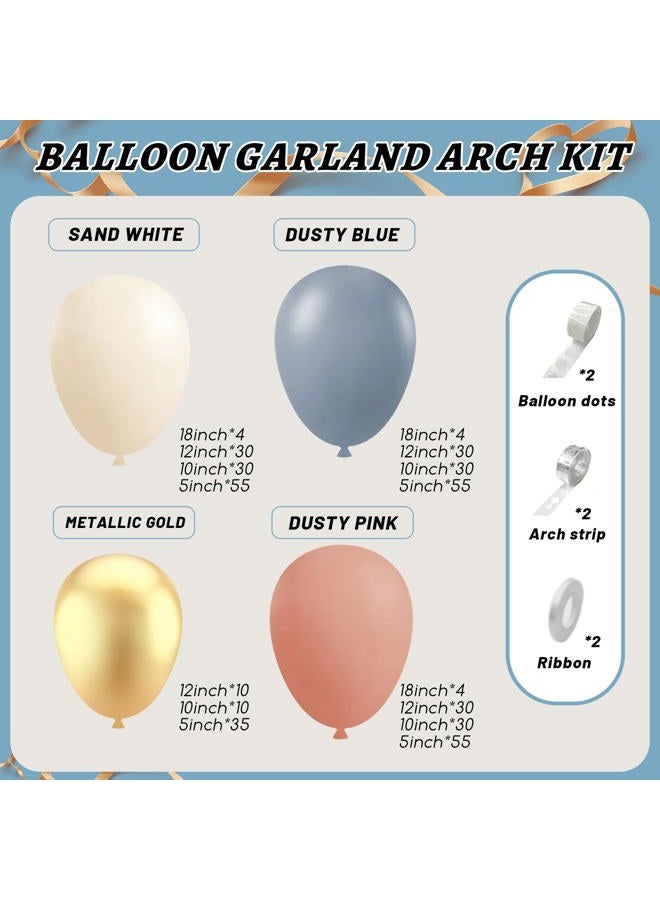 PAXILE Gender Reveal Balloon Garland Arch Kit,412pcs Pink and Blue balloons 18 12 10 5 Inch for Gender Reveal Decorations Birthday Baby Shower Wedding Bridal - Image 2