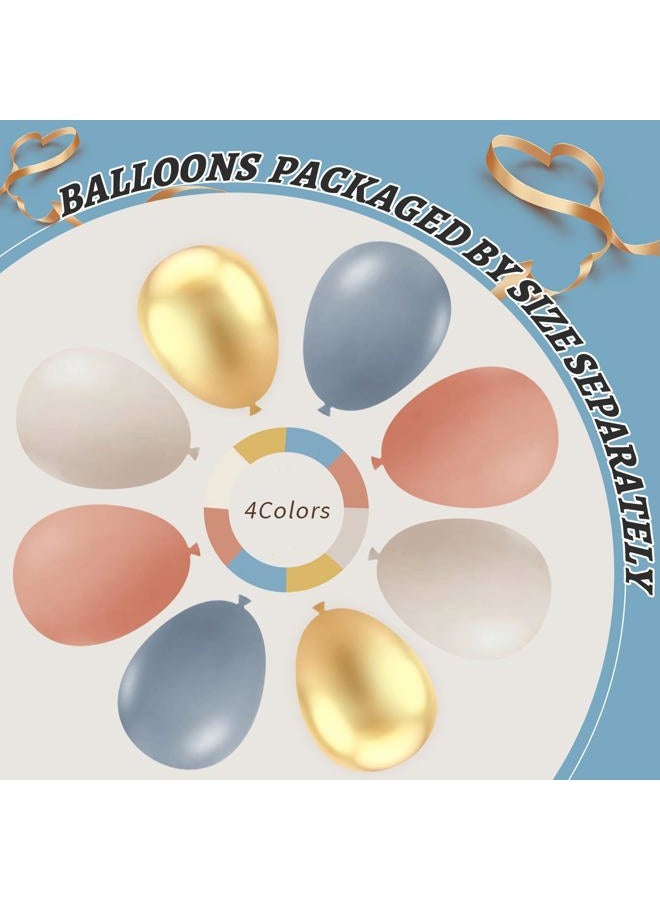 PAXILE Gender Reveal Balloon Garland Arch Kit,412pcs Pink and Blue balloons 18 12 10 5 Inch for Gender Reveal Decorations Birthday Baby Shower Wedding Bridal - Image 4