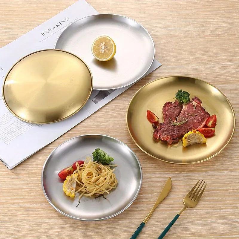 Stainless Steel Serving Plate 14cm - Image 3
