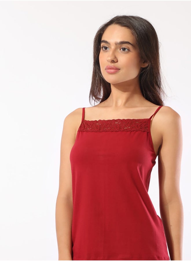 eve CHANTELLE Thin Lace Tank Top  - Image 1