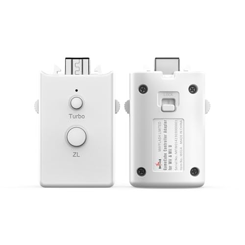 MAYFLASH GC Controller Adapter for Wii & Wii U (Dual Pack), White - Image 1