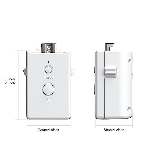 MAYFLASH GC Controller Adapter for Wii & Wii U (Dual Pack), White - Image 2