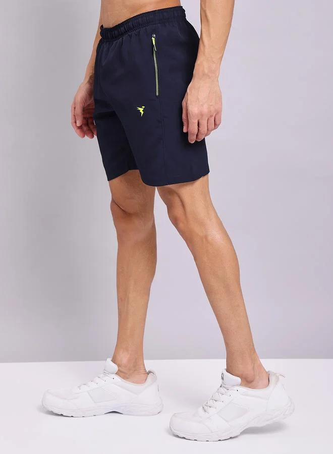 Technosport Technosport Men Solid Slim Fit Shorts