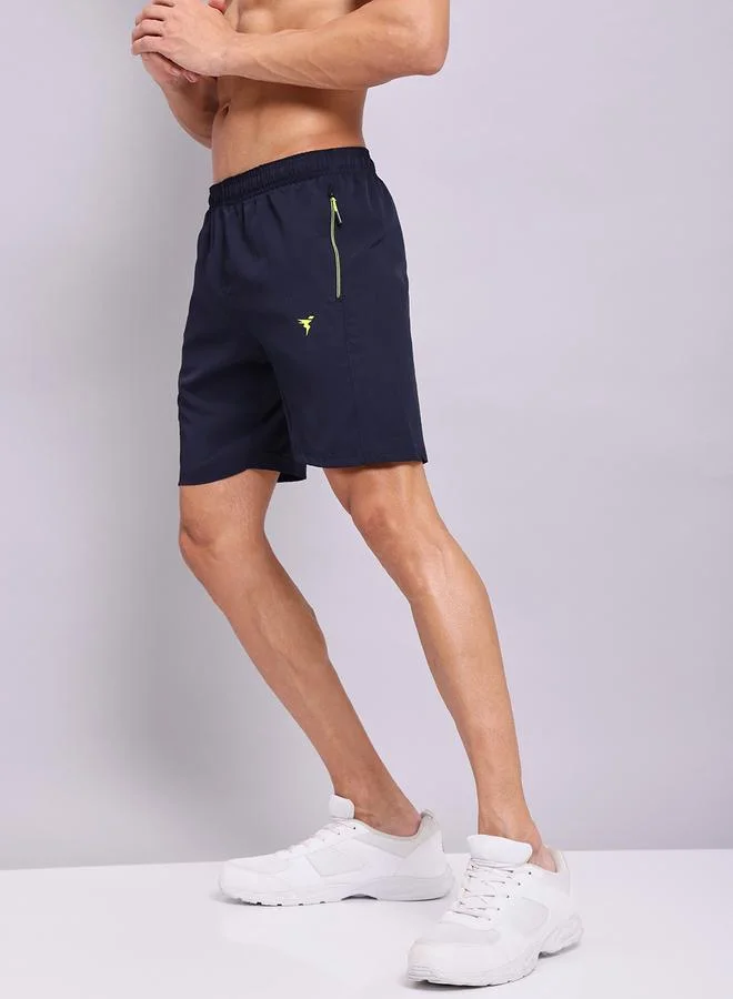 Technosport Technosport Men Solid Slim Fit Shorts