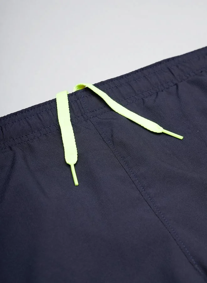 Technosport Technosport Men Solid Slim Fit Shorts