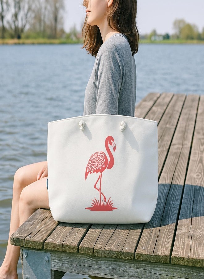 beinkmake 6Pcs Flamingo Stencil PET Painting Templates Drawing Inlay Border Stencils for Furniture Reusable DIY Craft for Wall Wood Fabric Canvas Paper Home Decor 11.7inch - Image 3