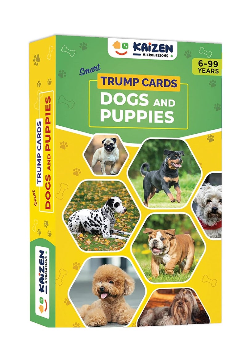 Kaizen MicroLessons Dedicated Deck Card Games (Trumps: Dogs&Pups) - Image 1