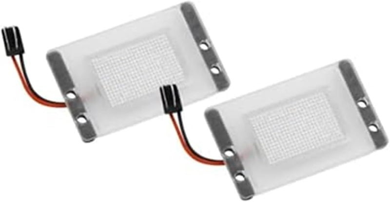 Wivplex 2Pcs Car Tail White License Plate Light - Image 4