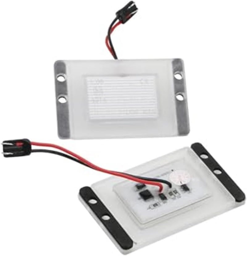 Wivplex 2Pcs Car Tail White License Plate Light - Image 2