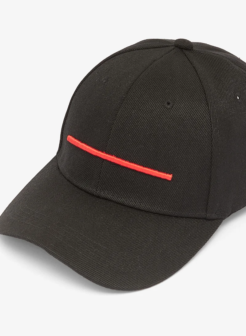 Seventy Five Casual  Embroidered Curve Peak Cap