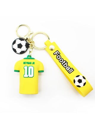 3D Football Keychain with Loop and Hook - Versatile Bag Charm, Car Keyring, and Bike Keychain - Perfect Gift for Football Fans, Featuring Football Uniform Pendant and Football Charm - pzsku/ZCC238628A23C74A1CB1FZ/45/_/1722882043/13555e28-eb0a-4406-8ec1-90804207f21a