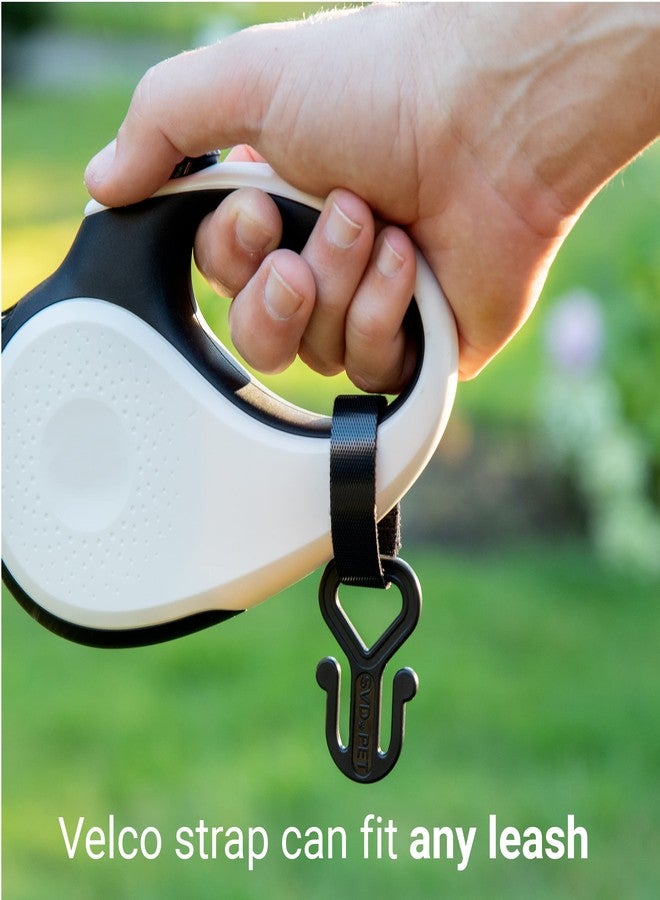 SVD.PET 2PC Dog Poop Bag Holder, Waste Bag Holder, Dog Poop Bag Carrier, Hand Free Holder (Black) - Image 2