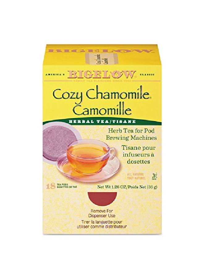 Bigelow Tea Bigelow Cozy Chamomile Herbal Tea Pods 190 Oz 18/Box - Image 2