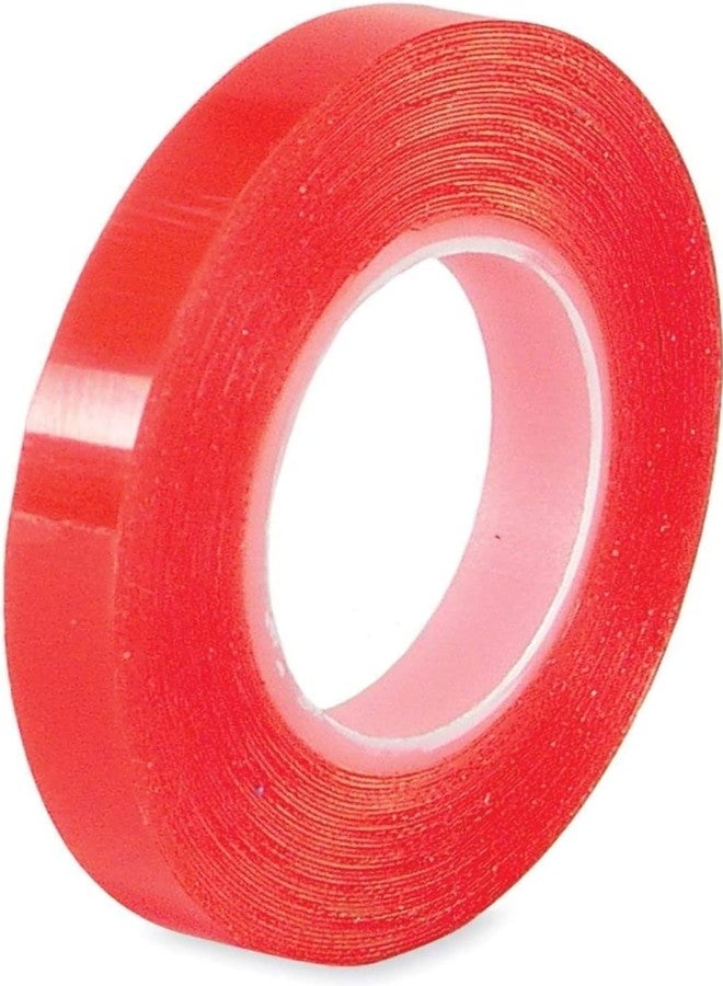 BLUSHIA Red Hair wig tape/Hair Patch Tape/Hair Toupee Tape/Red Double Sided Tape, 20 meters Roll (Red) - Image 5