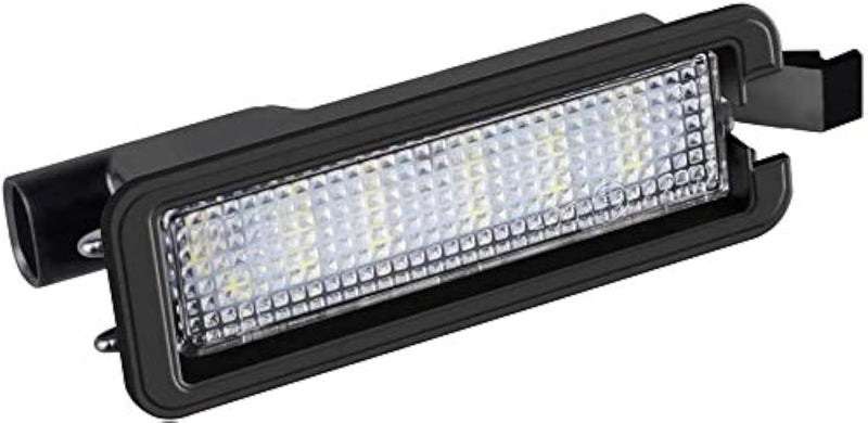 MOFORKIT مجموعة إضاءة لوحة الترخيص LED لسيارات دودج تشارجر 2015-2019، دودج تشالنجر، كرايسلر 300، باسيفيكا، جيب كومباس، لون أبيض ماسي 6000K، عبوة من 1 قطعة - Image 1