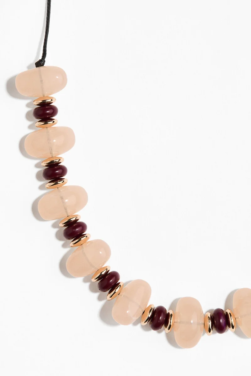 H&M Beaded cord necklace