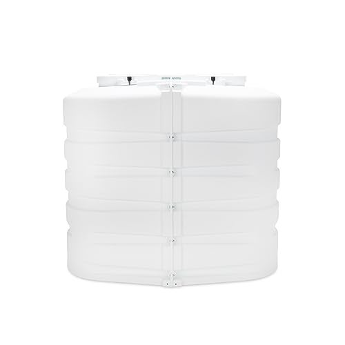 Camco Camper/RV Dual Propane Tank Cover | Features Hinged Top Panel & Custom Molded Design | Fits (2) 30lb Steel Tanks | Protects Propane Tanks During Travel, Camping and More | White (50515) - Image 2