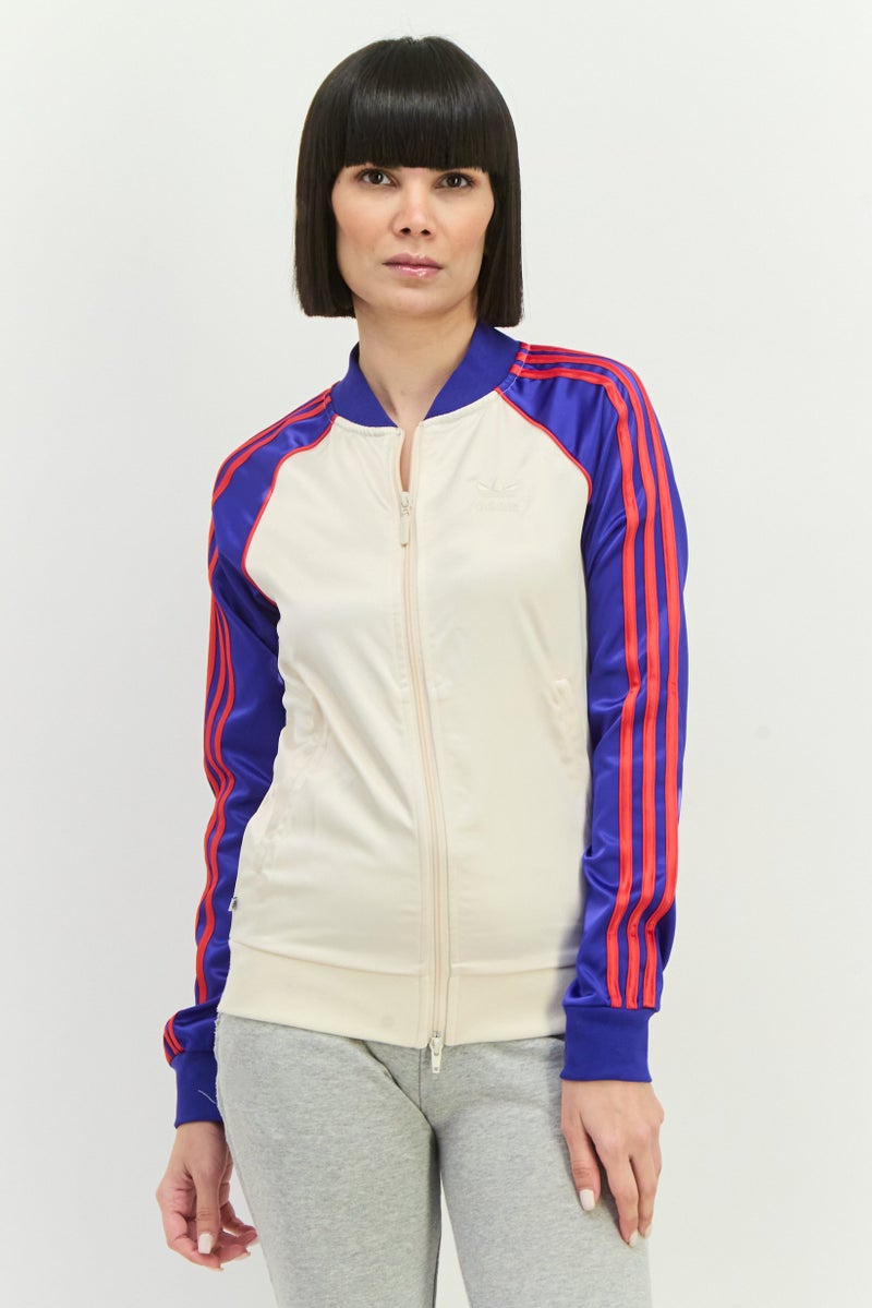 adidas Originals Women Sportswear Fit Long Sleeve Outdoor Jacket, Multicolor - Image 1