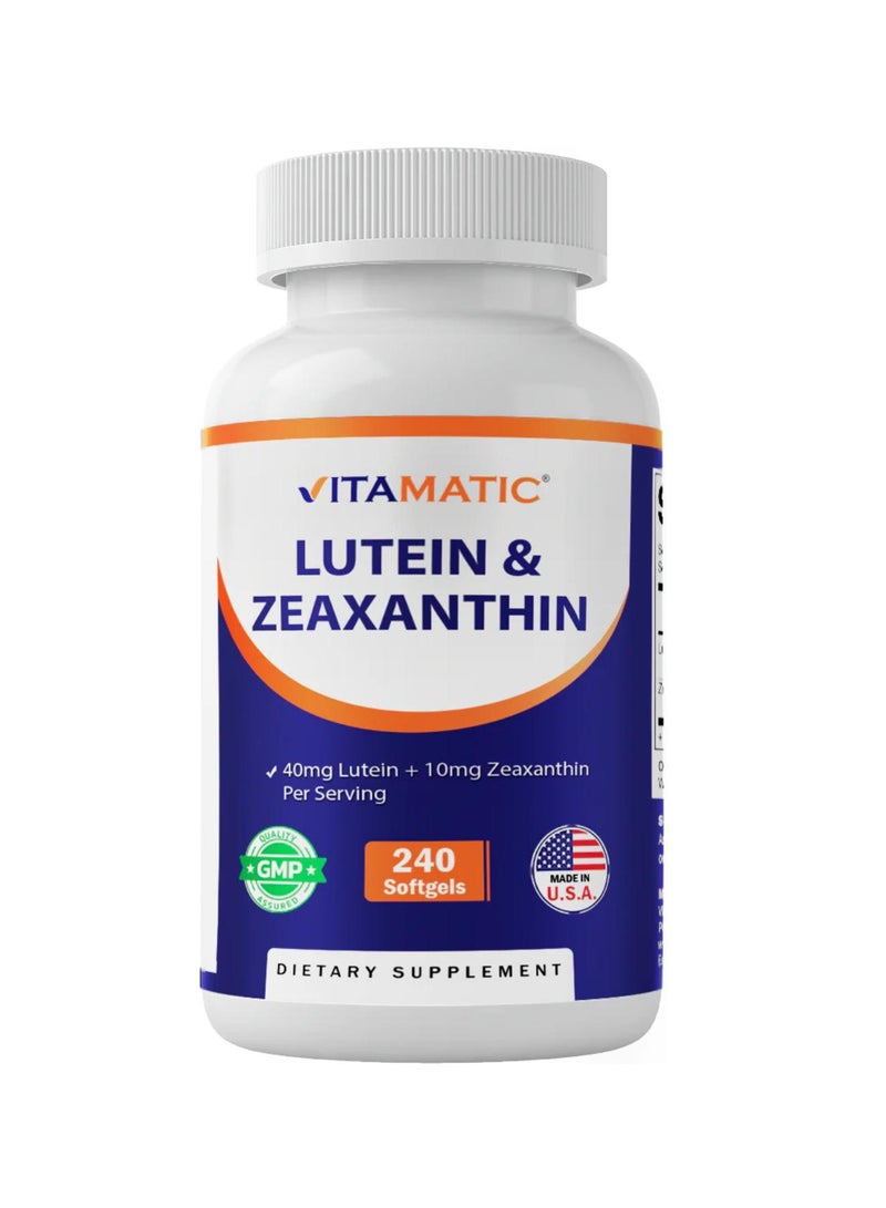 Vitamatic Lutein & Zeaxanthin 240 Softgels