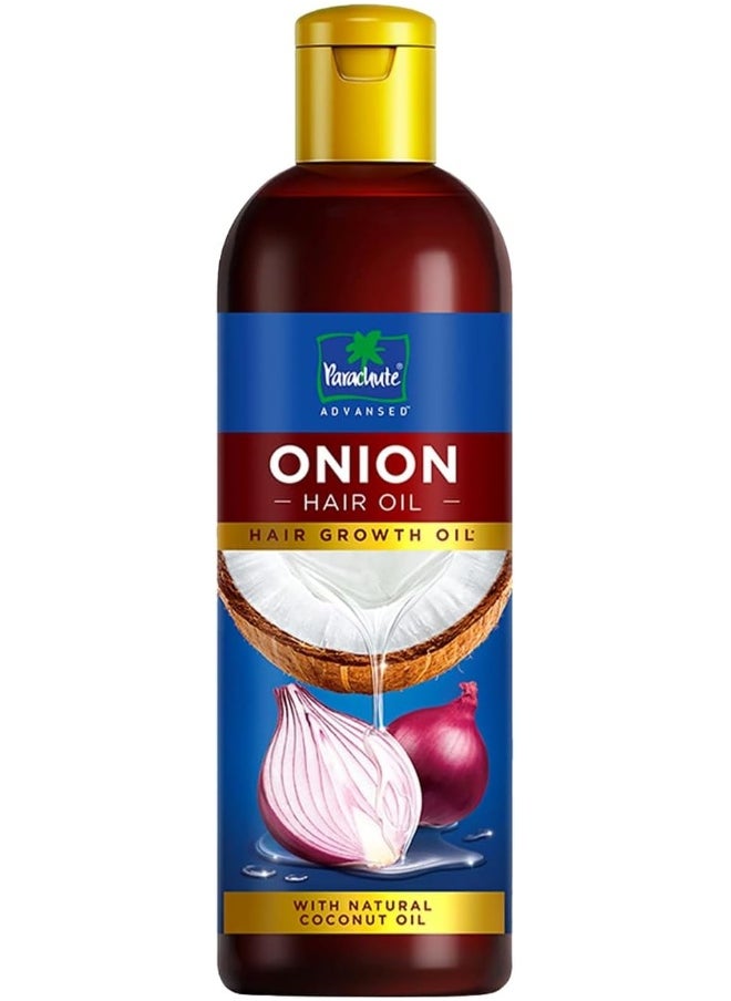 Parachute Parachute Advansed Onion Hair Oil for Hair Growth and Hair Fall Control With Natural Coconut Oil & Vitamin E 200ml  - Image 1