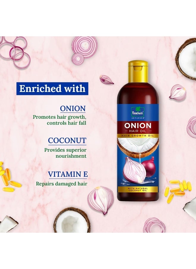 Parachute Parachute Advansed Onion Hair Oil for Hair Growth and Hair Fall Control With Natural Coconut Oil & Vitamin E 200ml  - Image 5