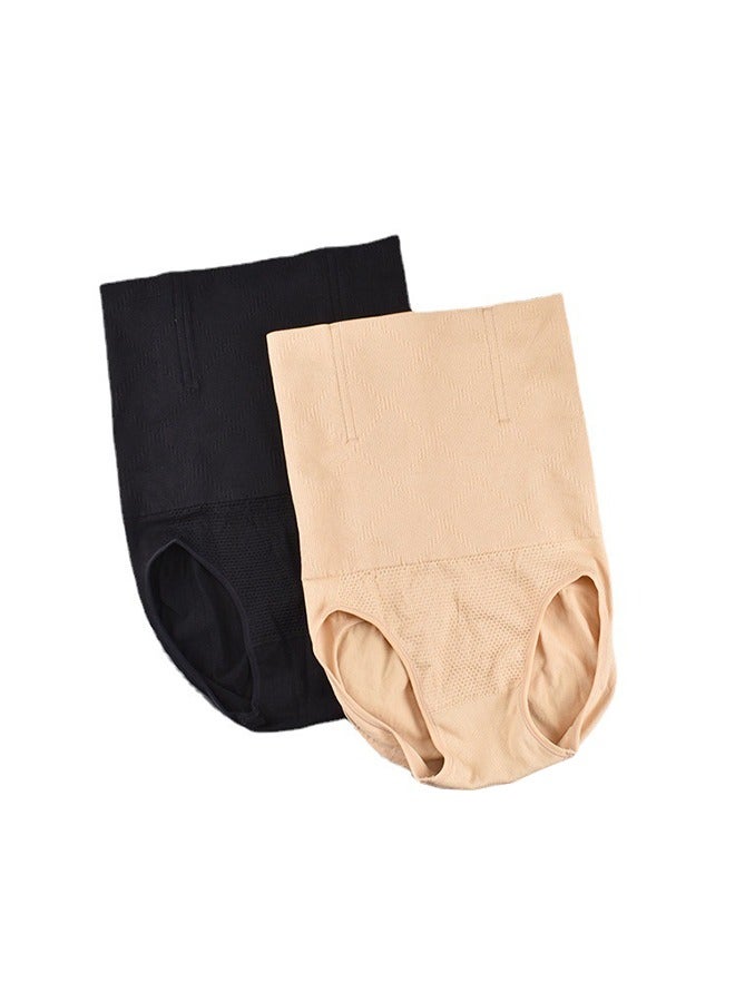 Women Waist Trainer Tummy Control Panties Body Shaper High Waisted Shapewear Briefs Lifter Slimming Corset Seamless High Waist Full Coverage Briefs Soft Stretch Ladies Panties M-L (100-129 kg) - Image 1