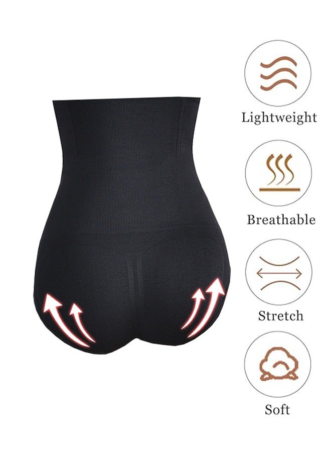 Women Waist Trainer Tummy Control Panties Body Shaper High Waisted Shapewear Briefs Lifter Slimming Corset Seamless High Waist Full Coverage Briefs Soft Stretch Ladies Panties M-L (100-129 kg) - Image 2
