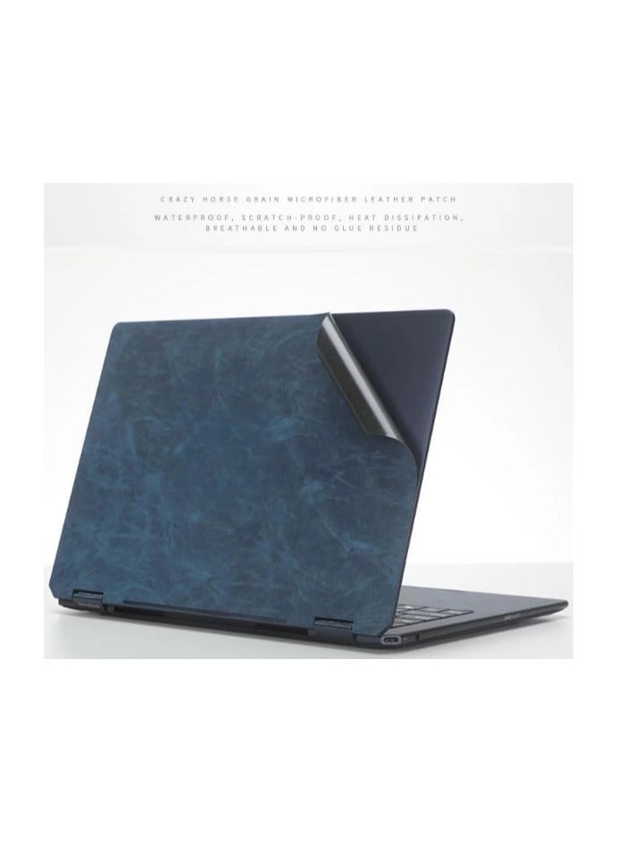 general Laptop Sticker Cover Compatible 14-inch  OmniBook Ultra Flip 2-in-1 (14-FH) 2024 Scratch Resistant Sticker 3-Sided Leather Laptop Film - Image 2