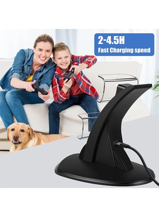 PS5 Controller Charging Station, PS5 Controller Charger for PlayStation 5 DualSense Controller, USB Type-C PS5 Charger Stand with LED Indicator - Image 4
