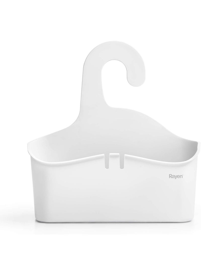 ريان سلة حمّام معلقة Rayen – تصميم عملي مع فتحات تصريف (28×8×28 سم) - Image 2