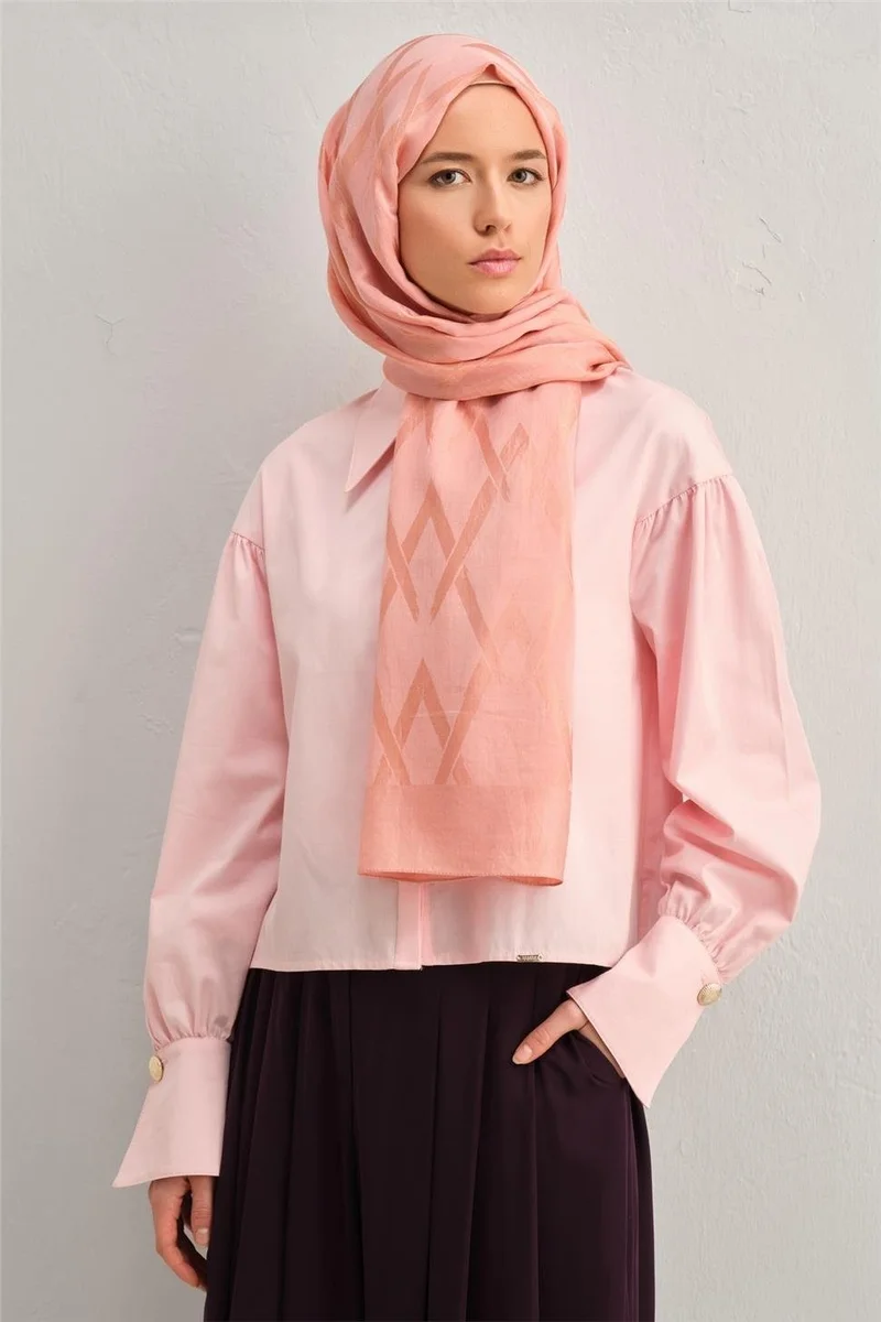 ARMINE Lyocell Naia Zigzag Pattern Shawl 1113-14