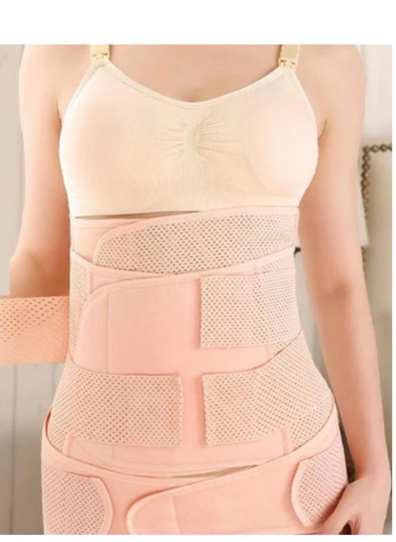 Generic Three Piece Compression Medical Corset for Postpartum Mudim Size  - Image 3