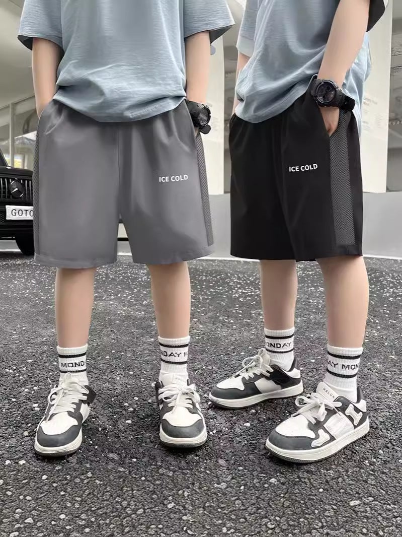 Korean Style Boys Summer Children'S Summer Wear Big Boys Casual Summer Pants Thin Pants - Image 2