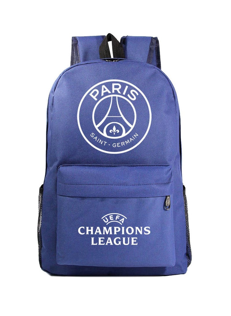 Champions League Printed Youth Large Capacity Men's and Women's Shoulders